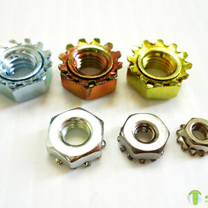 Hex Nuts With Lock Washer